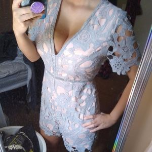 Ark & Co Lace Romper!